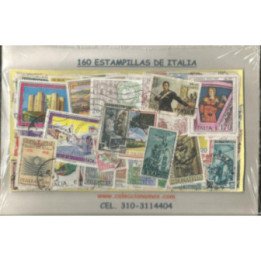 Italia 160 Estampillas usadas