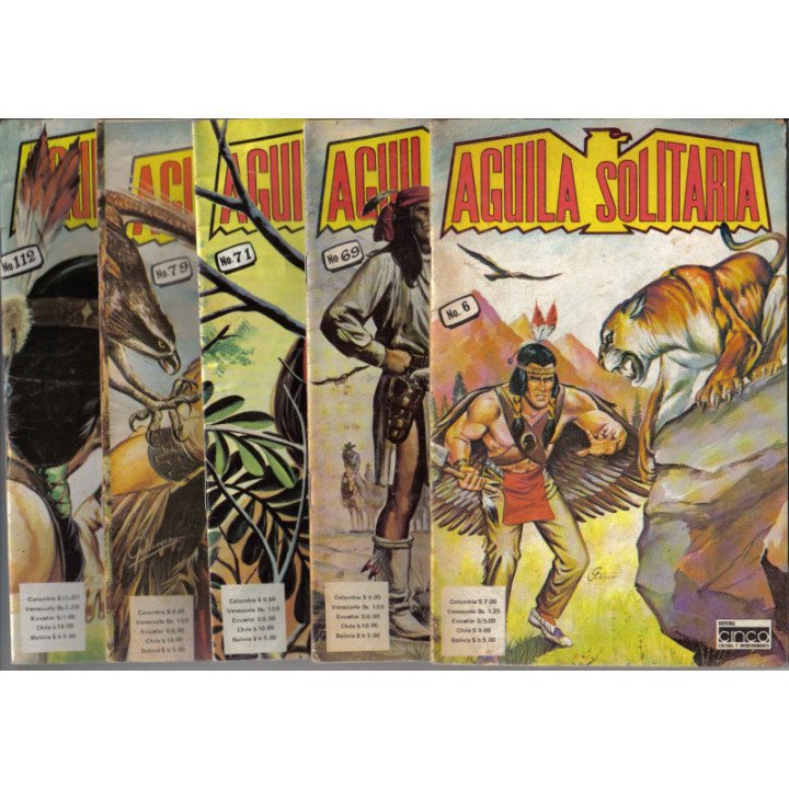 Aguila solitaria Editora Cinco