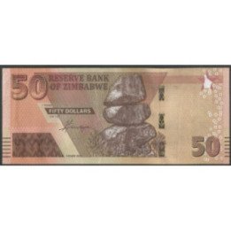Zimbabwe 50 Dollars 2020 P105