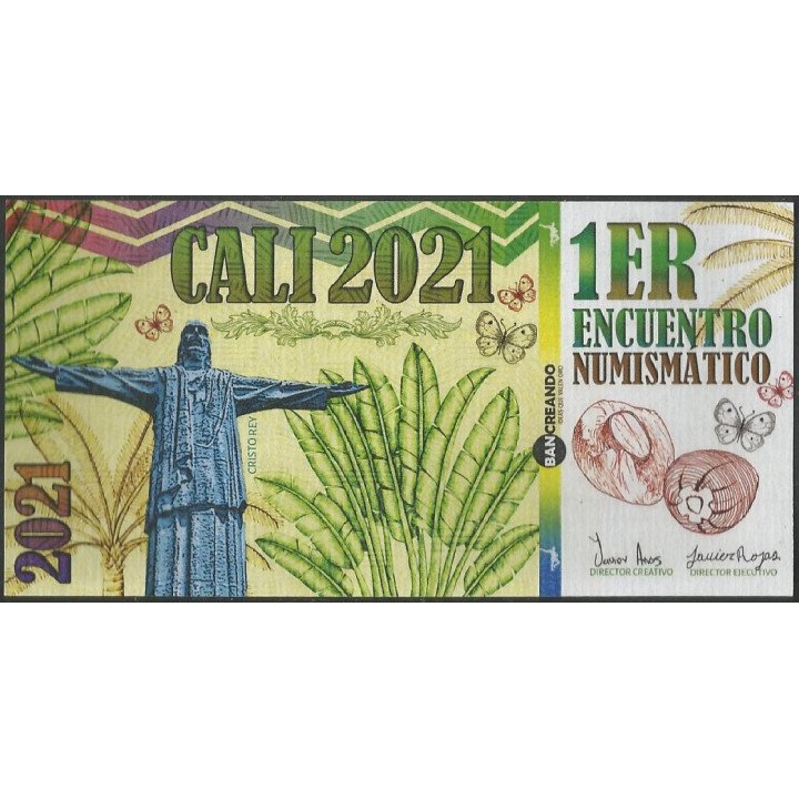 Numismaticos de Occidente 100 Mil Pesos 2018 reverso