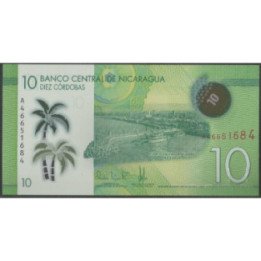 Nicaragua 10 Cordobas 8 Abr 2019 PNEW