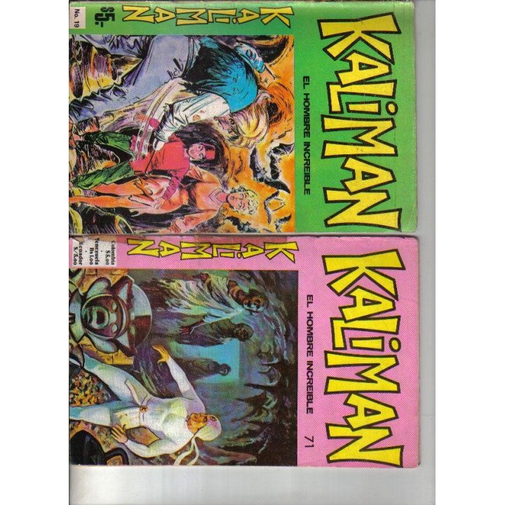 Kaliman Editora Cinco reverso