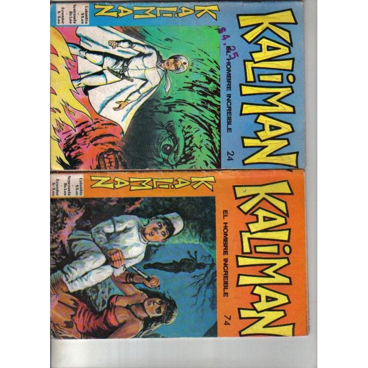 Kaliman Editora Cinco reverso
