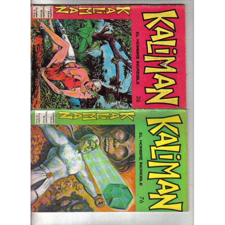 Kaliman Editora Cinco reverso