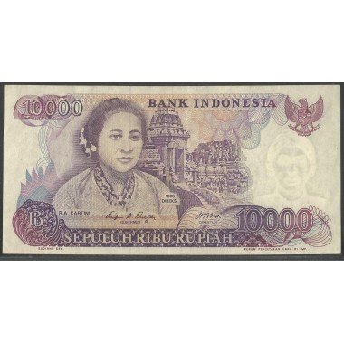 Indonesia, 10.000 Rupias 1985 P126a