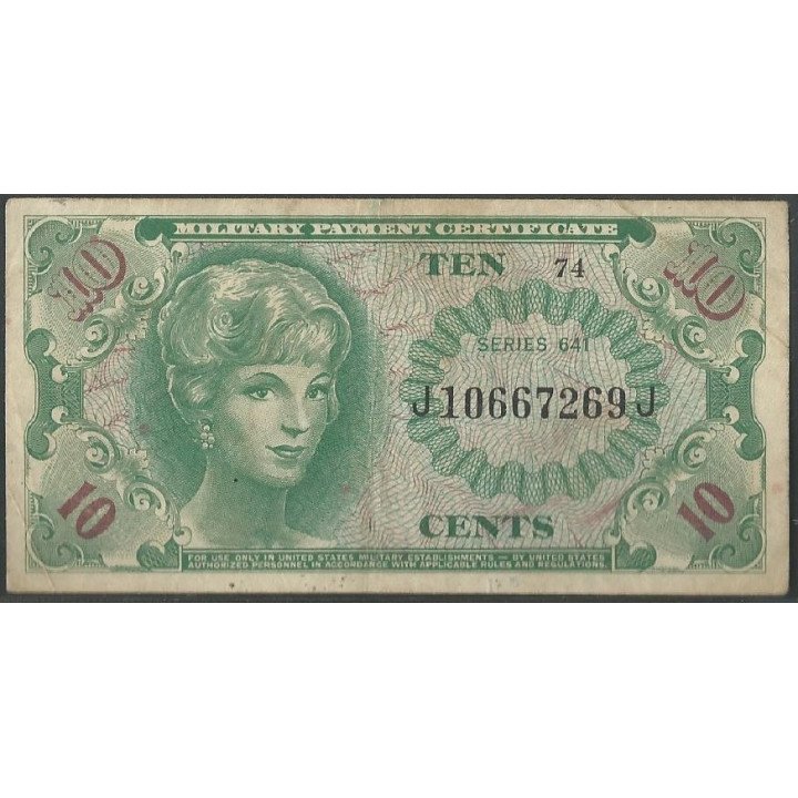 Estados Unidos - MPC 10 Cents ND1965 PM58a
