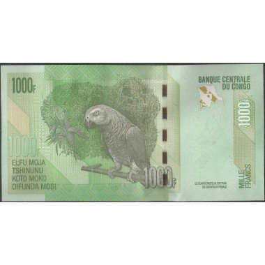 Rep Democratica del Congo, 1.000 Francs 30 Jun 2013 P101b