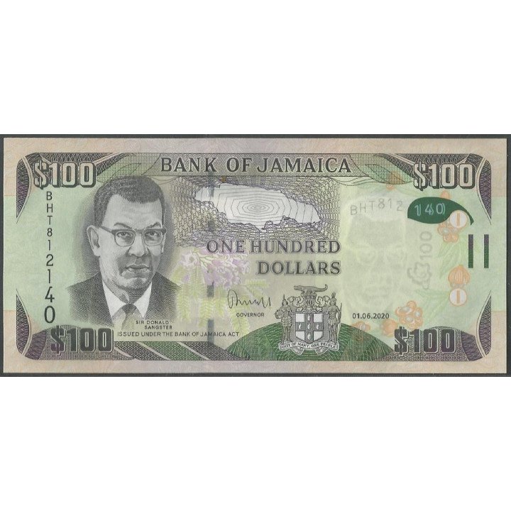 Jamaica 100 Dollars 1 Jun 2020 P95