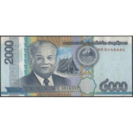 Laos 2.000 Kip 2011 P41a