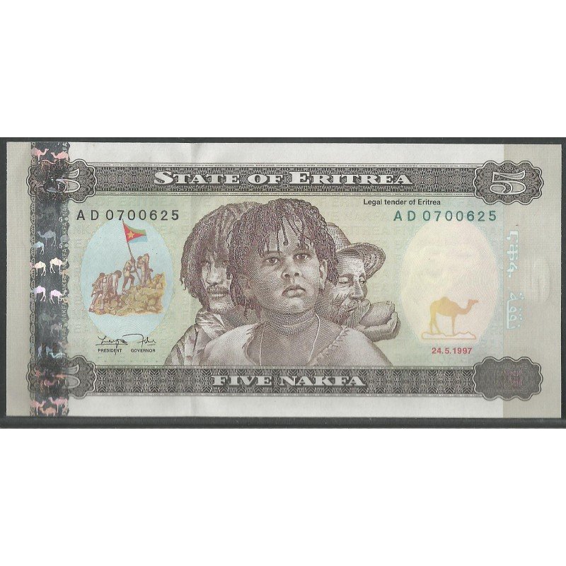 Eritrea, 5 Nafka 24 May 1997 P2