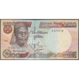 Nigeria 100 Naira 1999 Firma 13 P28a