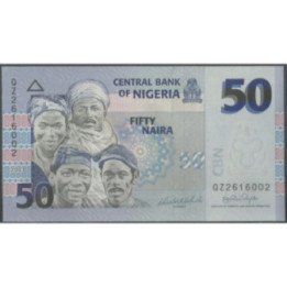 Nigeria 50 Naira 2007 P35b