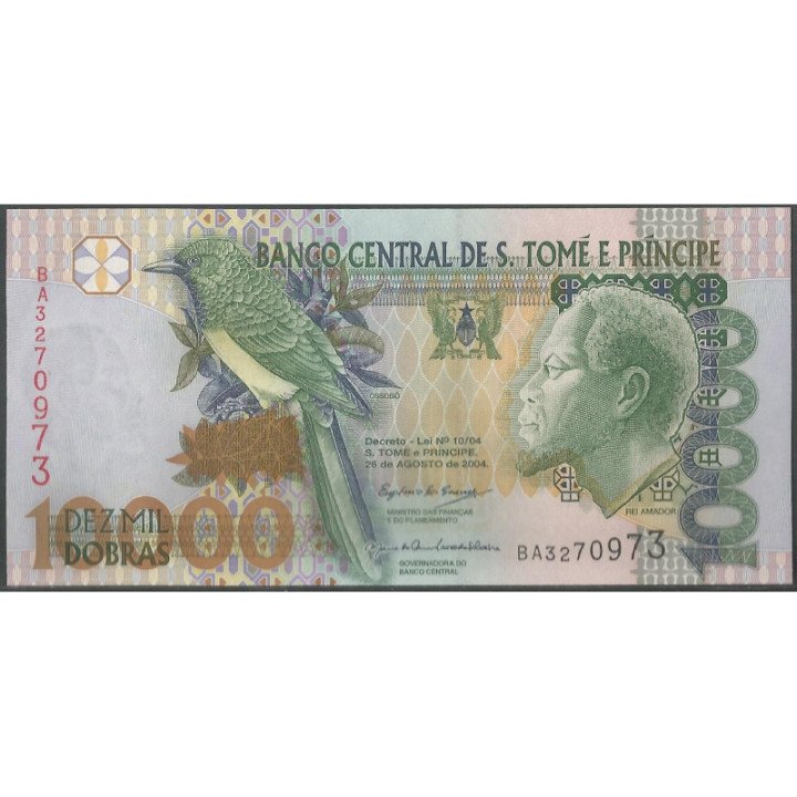 St Tome e Prince 10.000 Dobras 26 Ago 2004 P66c