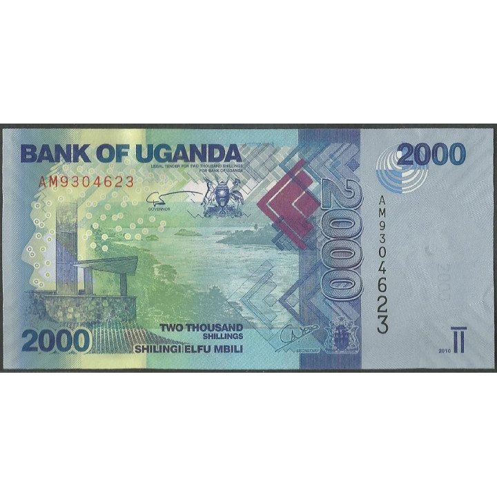 Uganda 2.000 Shillings 2013 P50a