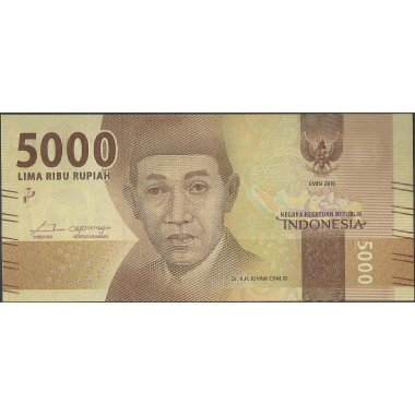 Indonesia, 5.000 Rupias 2016 P156a