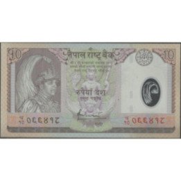 Nepal 10 Rupias ND2005 P54