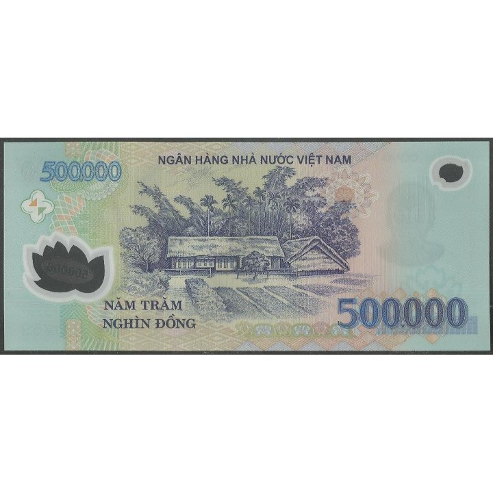 Vietnam 500.000 Dong 2018 P124n reverso
