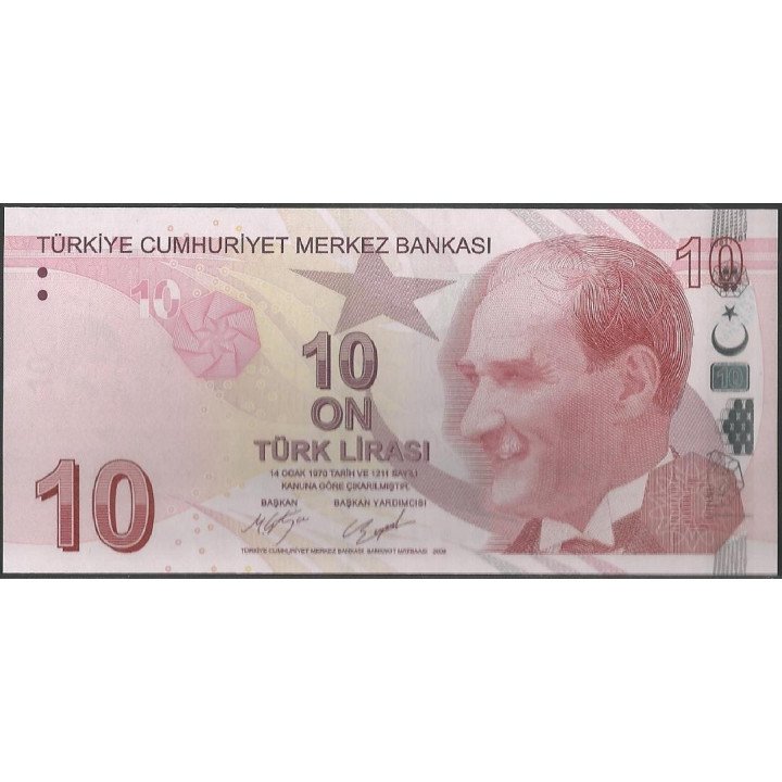 Turkya 10 Liras ND2009 P223c
