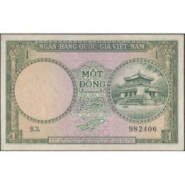 Vietnam Sur 1 Dong ND1956 P1a