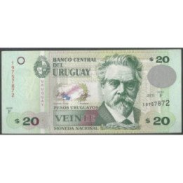 Uruguay 20 Pesos 2011 F P86b