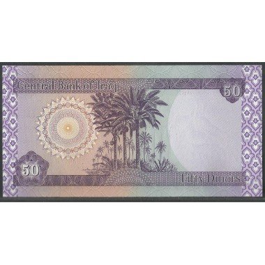 Iraq, 50 Dinares 2003 P90
