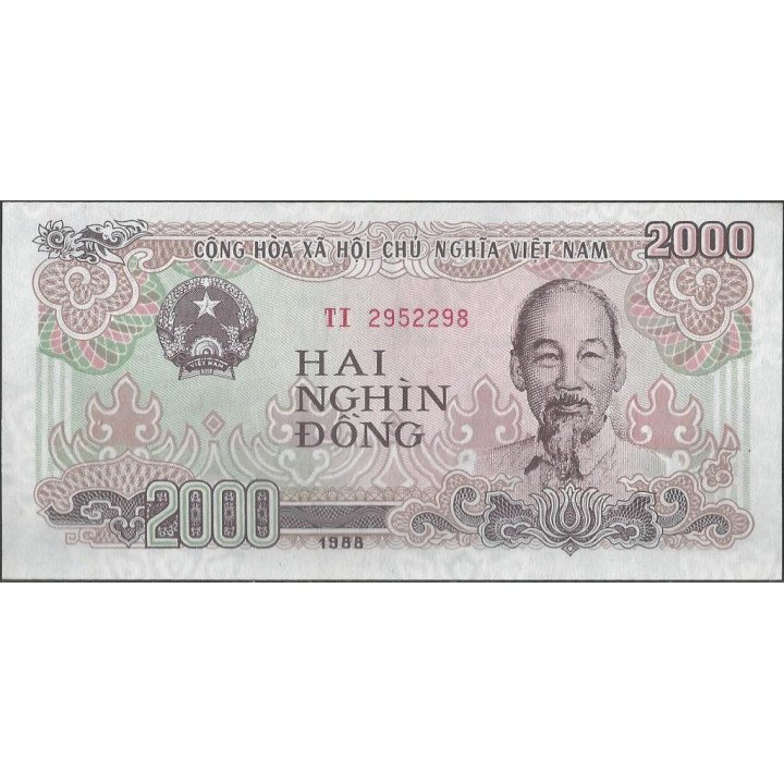 Vietnam 2.000 Dong 1988 P107a