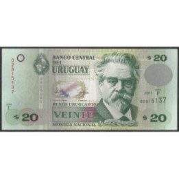Uruguay 20 Pesos 2011 F P86b