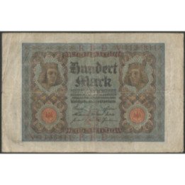 Alemania 100 Mark 1 Nov 1920 P69a