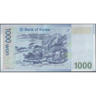 Korea del Sur, 1.000 Won ND2007 P54a