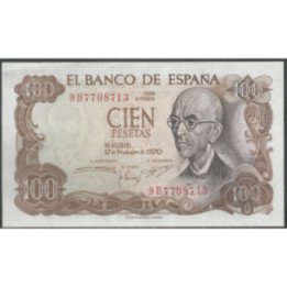 España 100 Pesetas 17 Nov 1970 P152a
