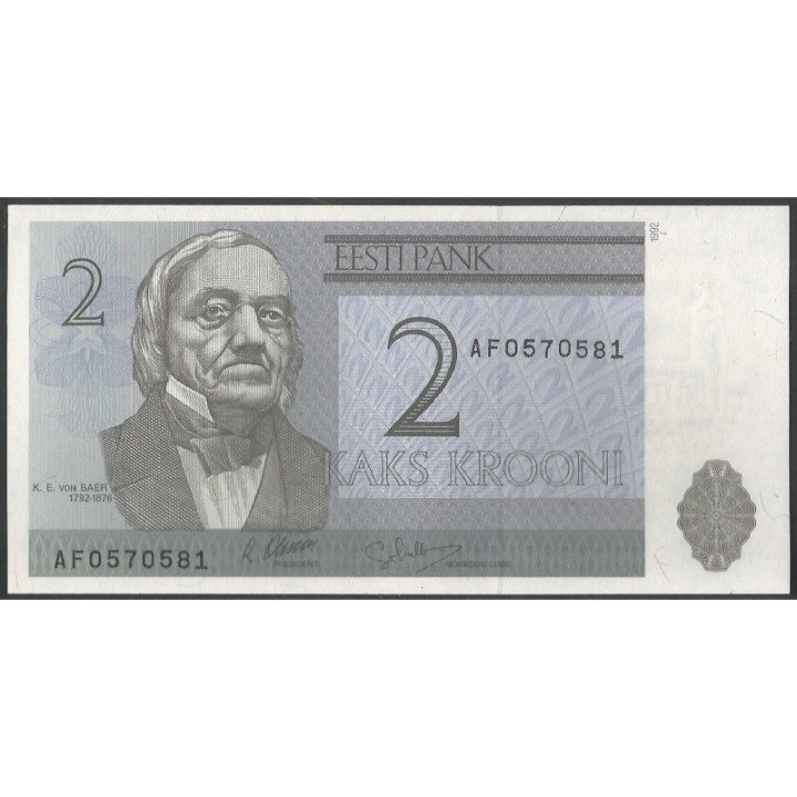 Estonia 2 Krooni 1992 P70a