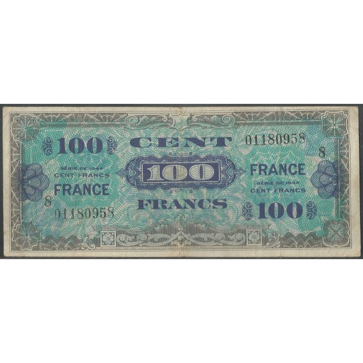 Francia 100 Francs 1944 P118a