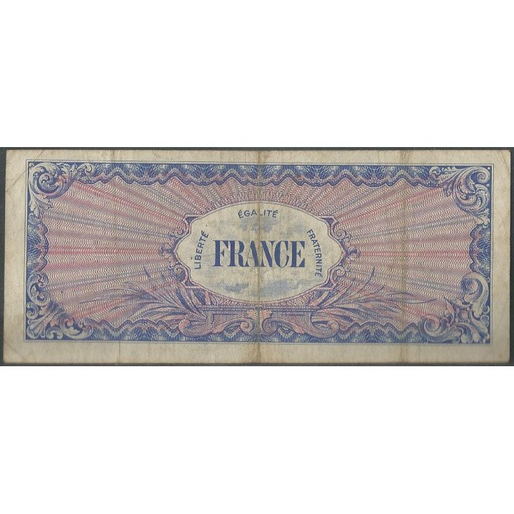 Francia 100 Francs 1944 P118a reverso