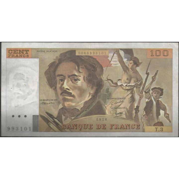 Francia 100 Francs 1978 P154a