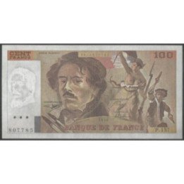 Francia 100 Francs 1990 P154e
