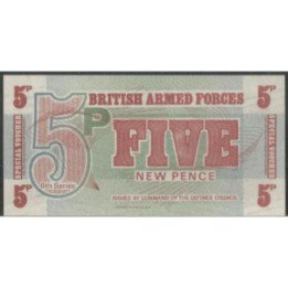 Inglaterra 5 New Pence ND1972 PM44