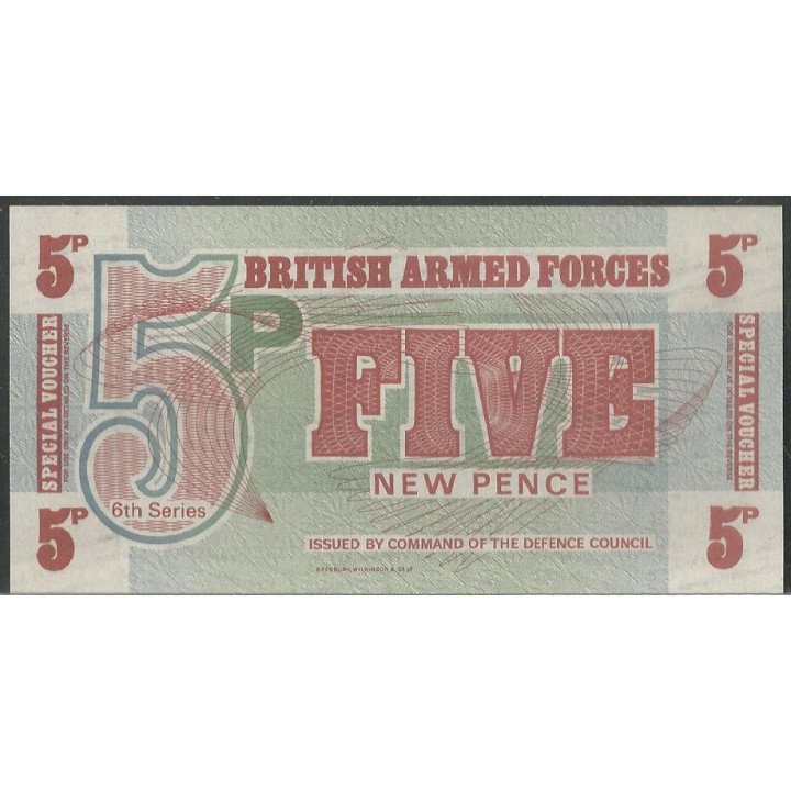 Inglaterra 5 New Pence ND1972 PM44
