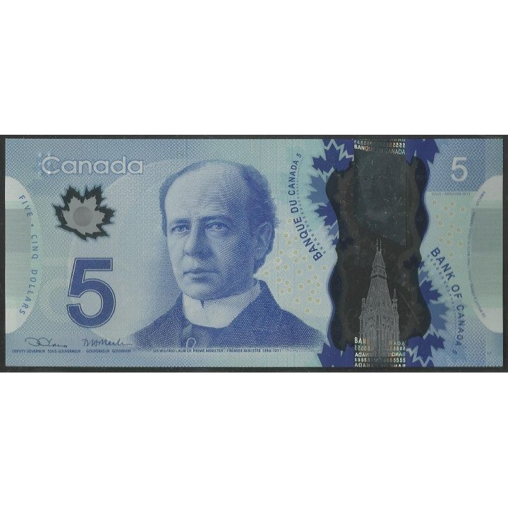 Canada 5 Dollars 2013 P106d
