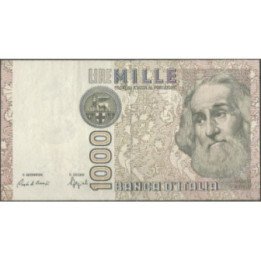 Italia 1.000 Liras 6 Ene 1982 P109b