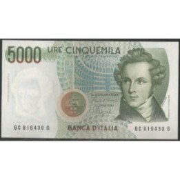 Italia 5.000 Liras 4 Ene 1985 P111b