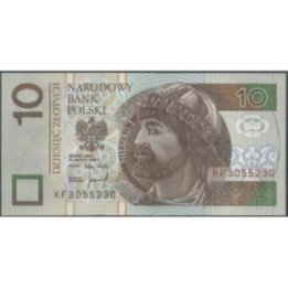 Polonia 10 Zlotych 25 Mar 1994 P173a