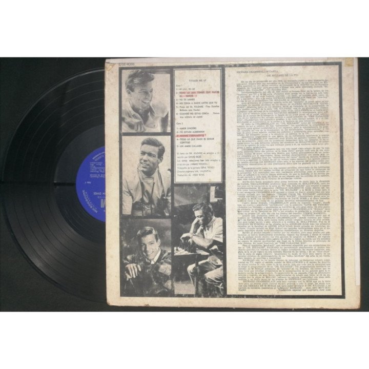 Richard Chamberlain Sings - Colombia reverso