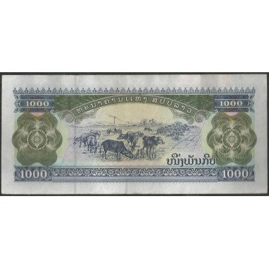 Laos, 1.000 Kip 2003 P32Ab