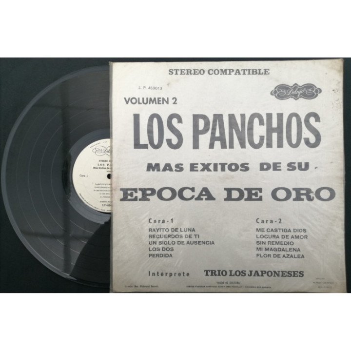 Los Panchos Mas De Sus Exitos Epoca De Oro - Colombia reverso