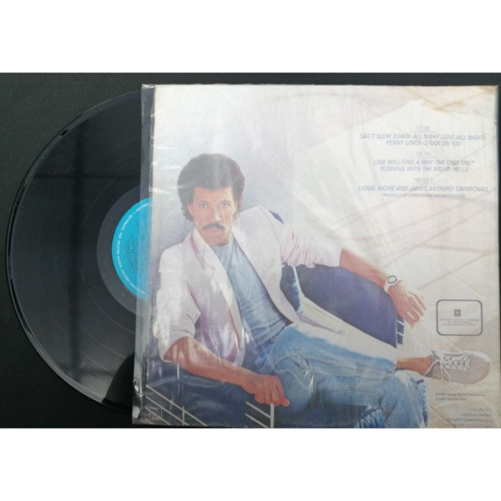 Lionel Richie Can't Slow Down - Colombia reverso