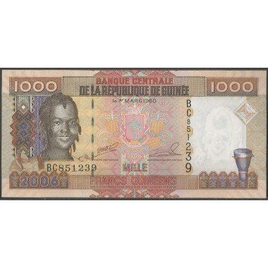 Guinea 1.000 Francs 2006 P40