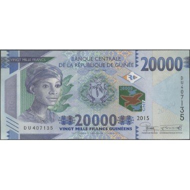 Guinea 20.000 Francs 2015 P50