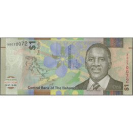 Bahamas 1 Dollar 2017 P77a