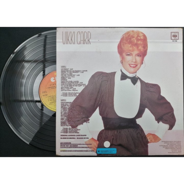 Vikki Carr Vikki Carr - Colombia reverso