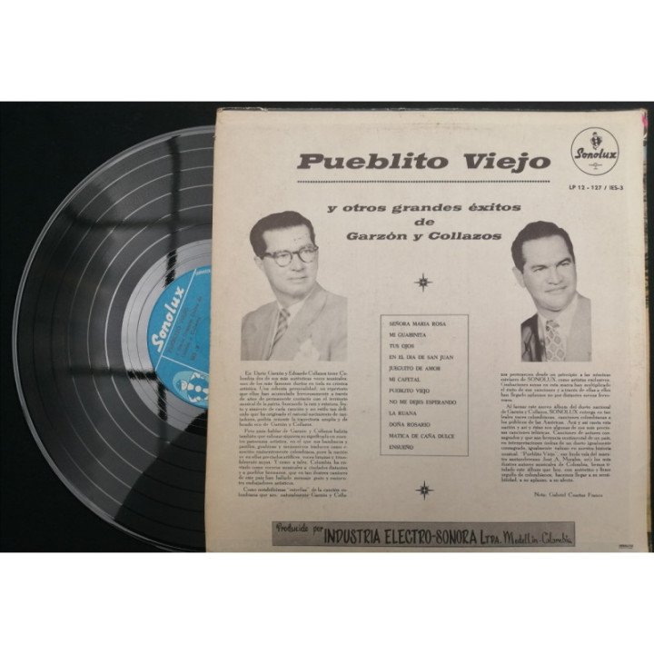 Los Hermanos Visconti Pueblito Viejo - Colombia reverso